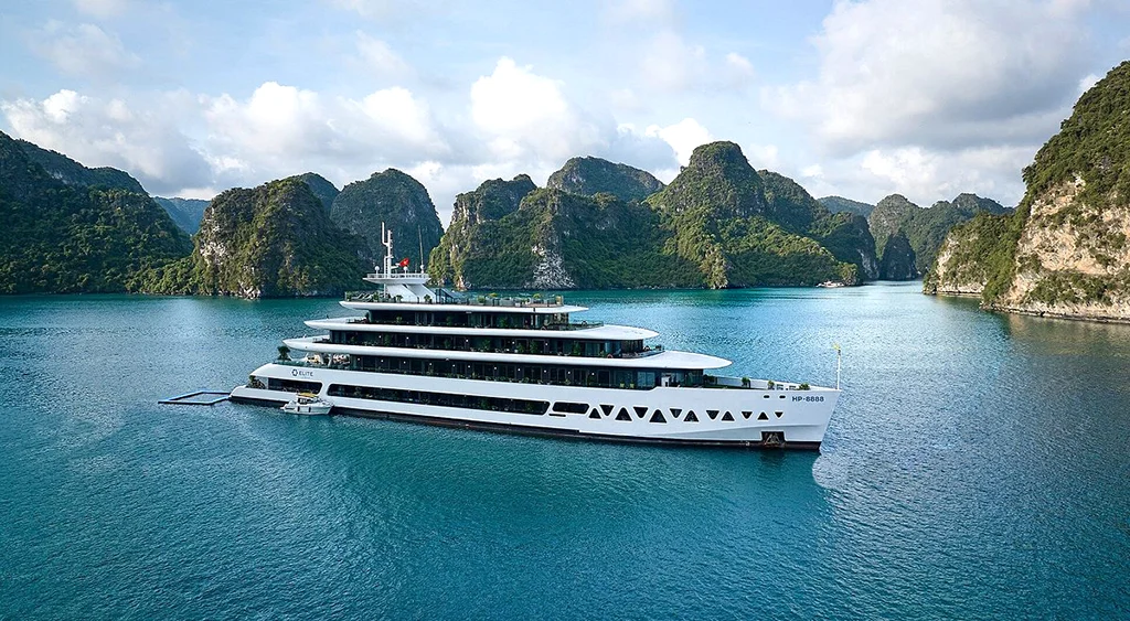 Elite of the Seas luxury charter on Halong Bay