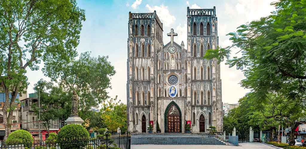 Saint Joseph's Cathedral in Hanoi, Vietnam