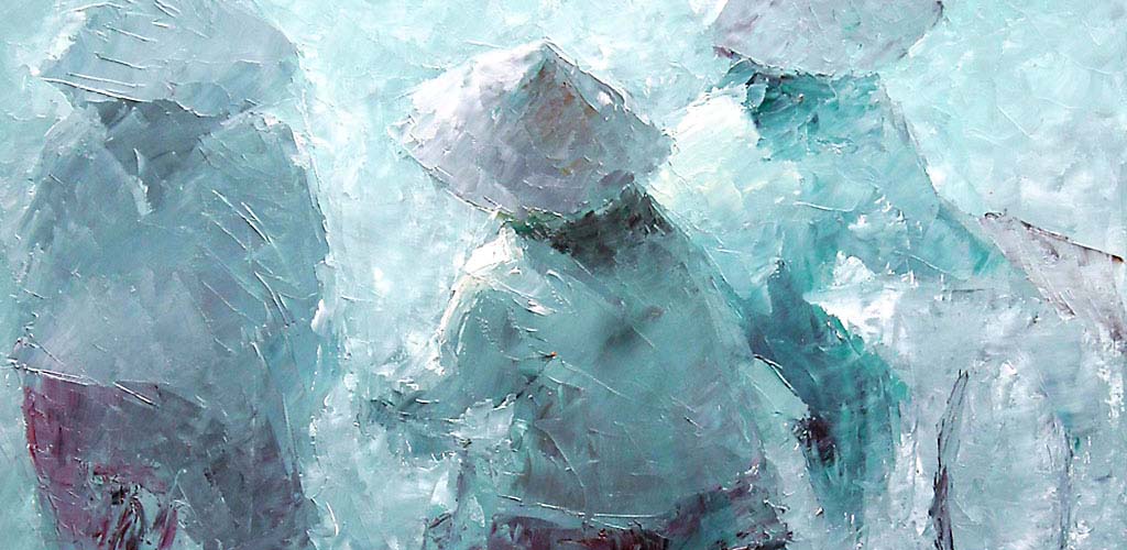 Rain by artist Mai Anh