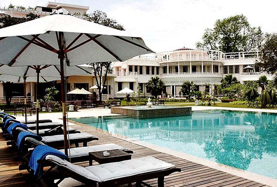 La Residence Hotel, Hue, pool view