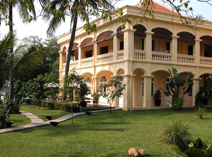 Grounds of Anantara Hotel in Hoi An, Vietnam