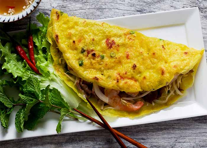 Banh xeo - Vietnamese crepe