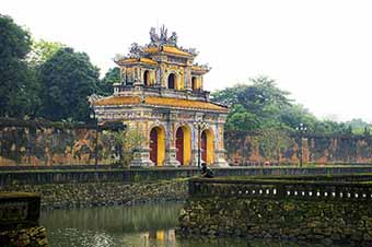 Gate to the Forbidden City in Hue