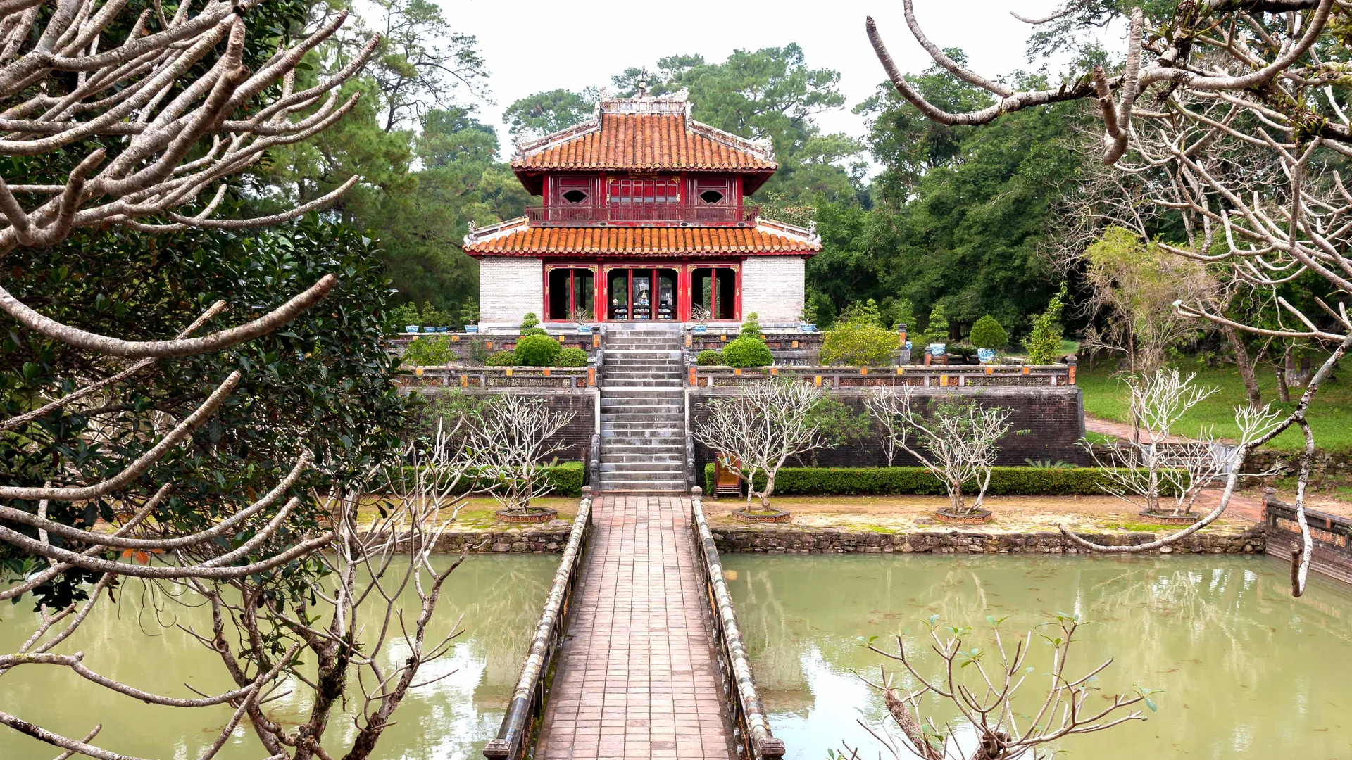 Tomb of Emperor Tu Duc, Hue, Vietnam