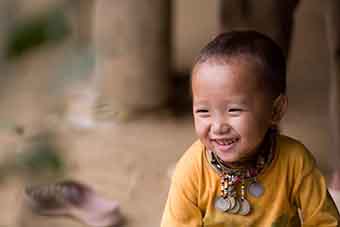 Hilltribe boy, Vietnam
