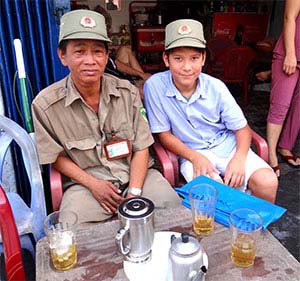 Tea time in Ho Chi Minh City